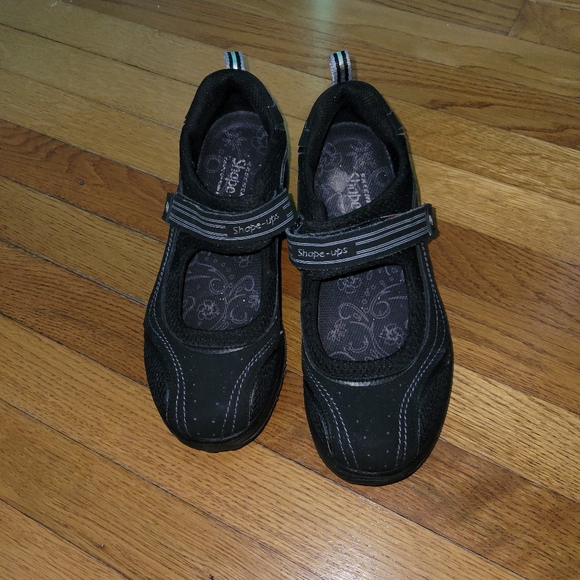 Skechers Black Shape Ups Mary Jane sz. 8.5 - Picture 2 of 8
